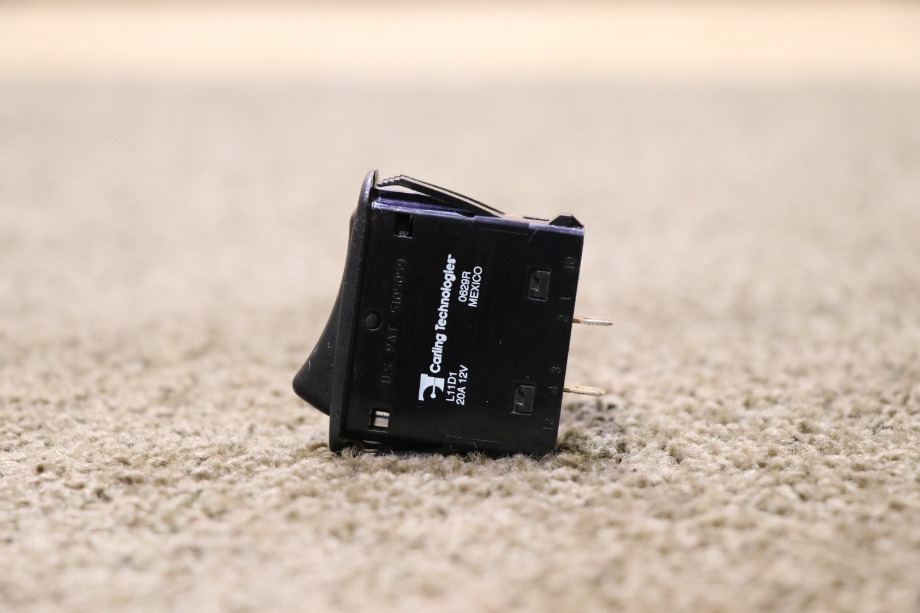 USED BLACK ROCKER DASH SWITCH L11D1 RV/MOTORHOME PARTS FOR SALE RV Components 