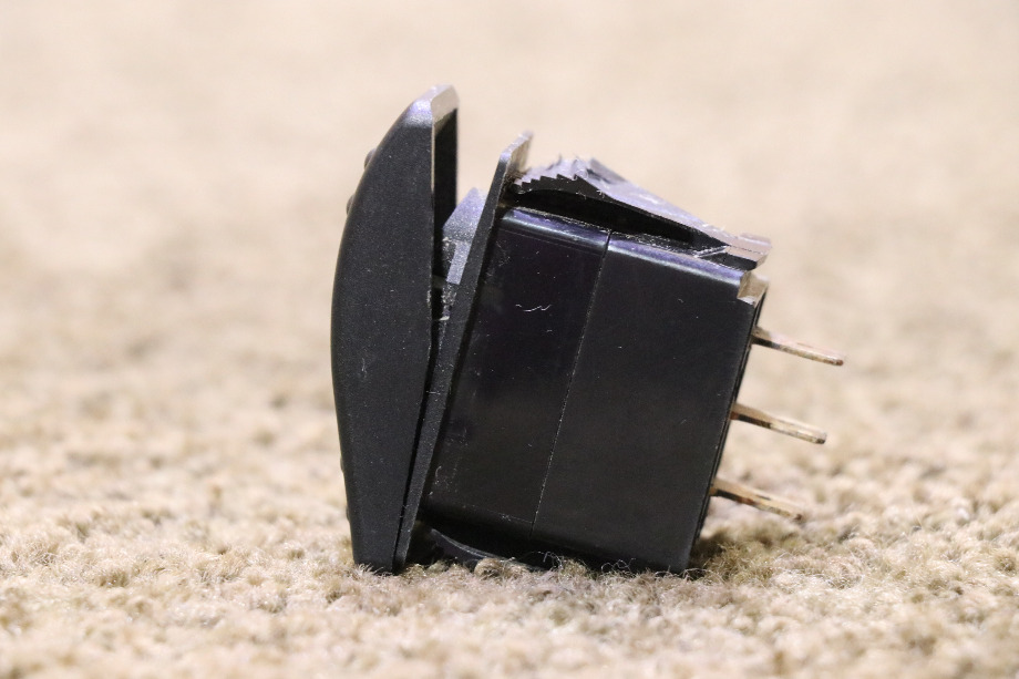USED BLACK ROCKER SWITCH V6D1 RV/MOTORHOME PARTS FOR SALE RV Components 