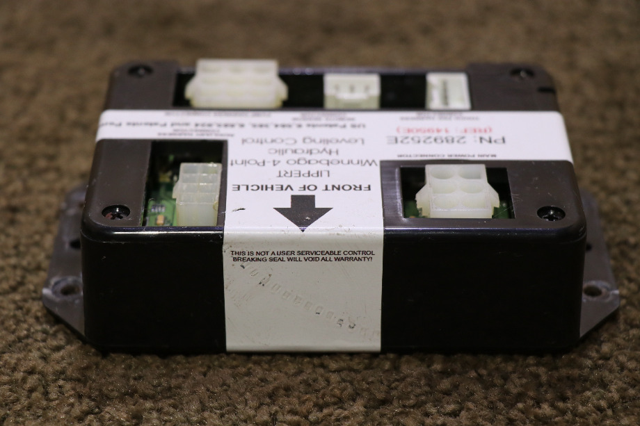 USED MOTORHOME LIPPERT 289252E 4 POINT HYDRAULIC LEVELING CONTROL FOR SALE RV Components 
