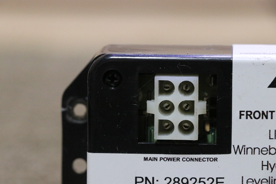 USED MOTORHOME LIPPERT 289252E 4 POINT HYDRAULIC LEVELING CONTROL FOR SALE RV Components 