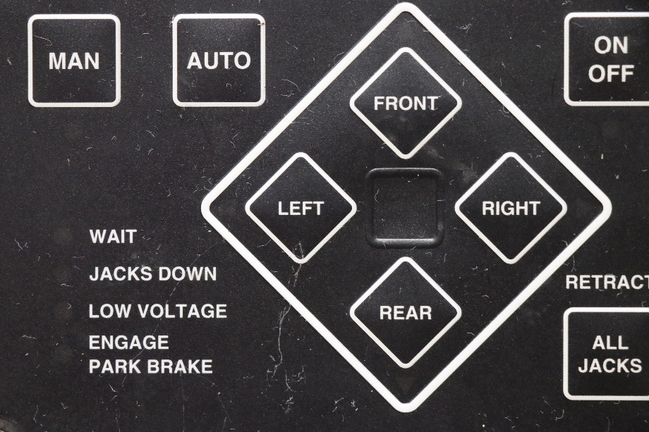 USED MOTORHOME POWER GEAR 500629 ELECTRONIC LEVELING TOUCH PAD FOR SALE RV Components 