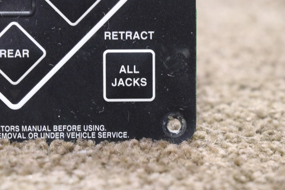 USED MOTORHOME POWER GEAR 500629 ELECTRONIC LEVELING TOUCH PAD FOR SALE RV Components 