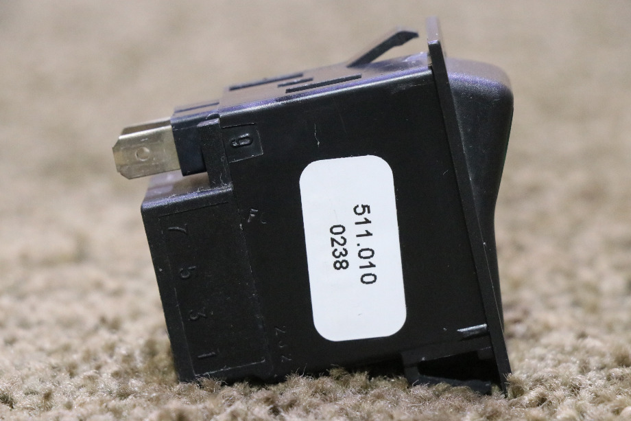 USED 511.010 AIR DUMP DASH SWITCH RV PARTS FOR SALE RV Components 