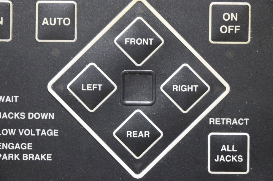 USED POWER GEAR 500629 ELECTRONIC LEVELING TOUCH PAD MOTORHOME PARTS FOR SALE RV Components 