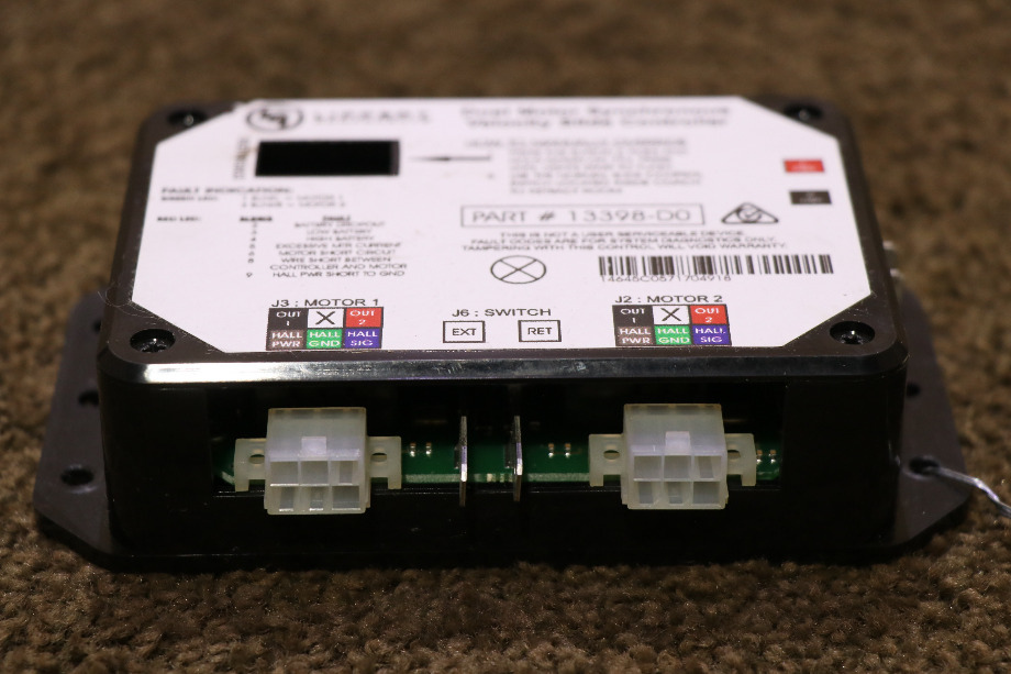 USED LIPPERT DUAL MOTOR SYNCHRONOUS VELOCITY SLIDE CONTROLLER 13398-D0 RV/MOTORHOME PARTS FOR SALE RV Components 