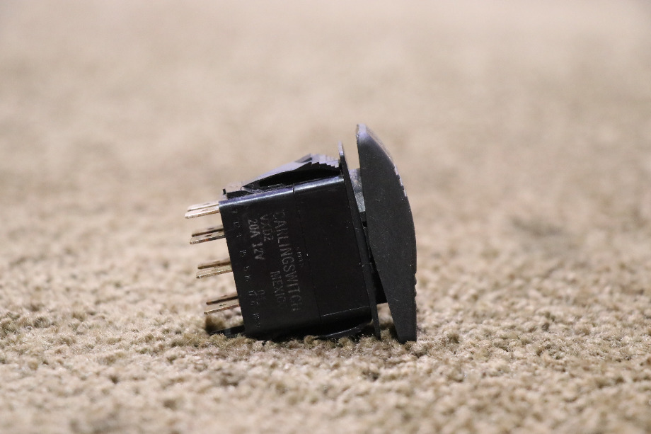 USED BLACK ROCKER VXD2 SWITCH MOTORHOME PARTS FOR SALE RV Components 