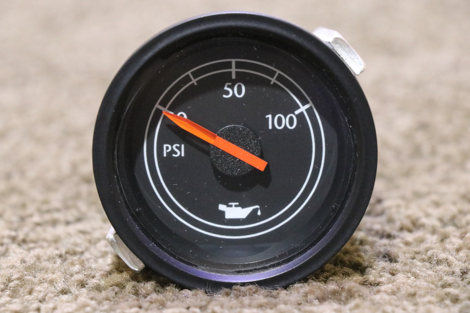 USED W22-00005-032 OIL PRESS DASH GAUGE RV PARTS FOR SALE RV Components 