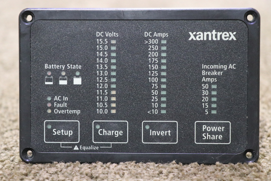 USED XANTREX FREEDOM REMOTE PANEL 84-2056-03 RV/MOTORHOME PARTS FOR SALE RV Components 