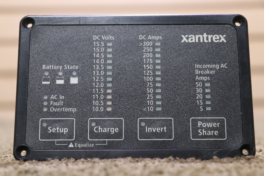 USED XANTREX FREEDOM REMOTE PANEL 84-2056-03 RV/MOTORHOME PARTS FOR SALE RV Components 