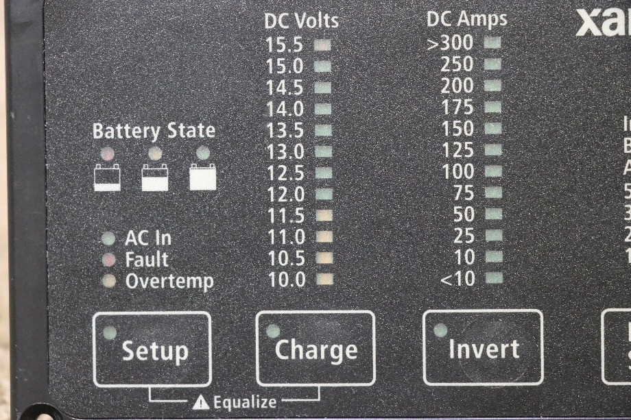 USED XANTREX FREEDOM REMOTE PANEL 84-2056-03 RV/MOTORHOME PARTS FOR SALE RV Components 