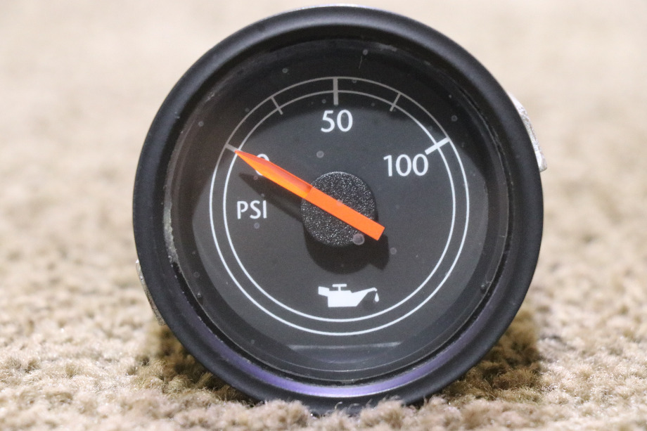 USED RV W22-00005-017 OIL PRESS DASH GAUGE FOR SALE RV Components 