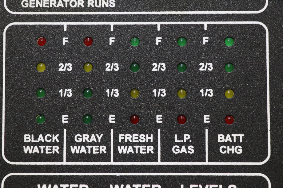 USED DIGI-LEVEL MONITOR PANEL MOTORHOME PARTS FOR SALE RV Components 