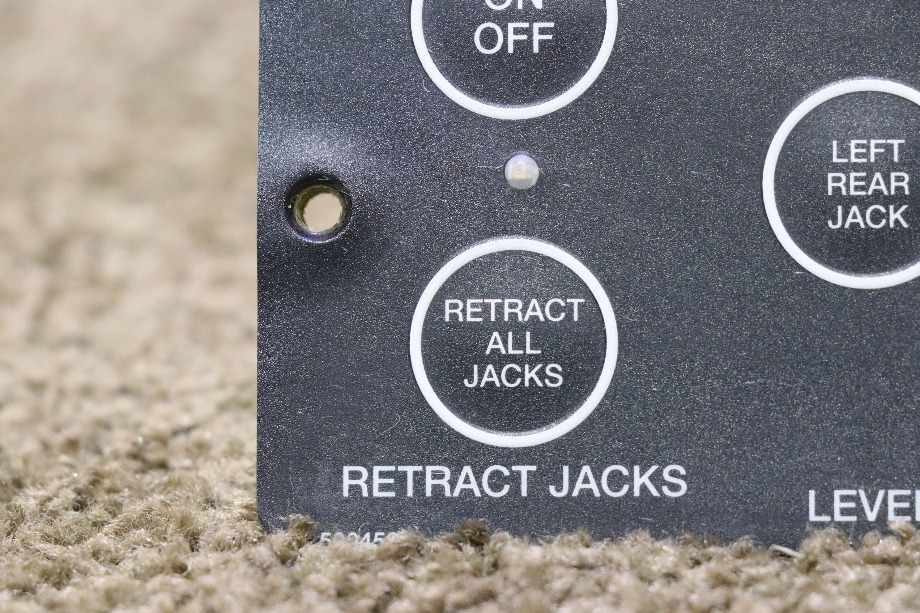 USED MOTORHOME POWER GEAR 500456 LEVELING CONTROLS TOUCH PAD FOR SALE RV Components 