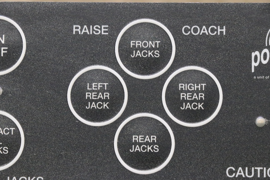 USED MOTORHOME POWER GEAR 500456 LEVELING CONTROLS TOUCH PAD FOR SALE RV Components 
