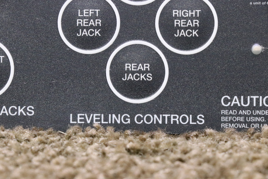 USED MOTORHOME POWER GEAR 500456 LEVELING CONTROLS TOUCH PAD FOR SALE RV Components 
