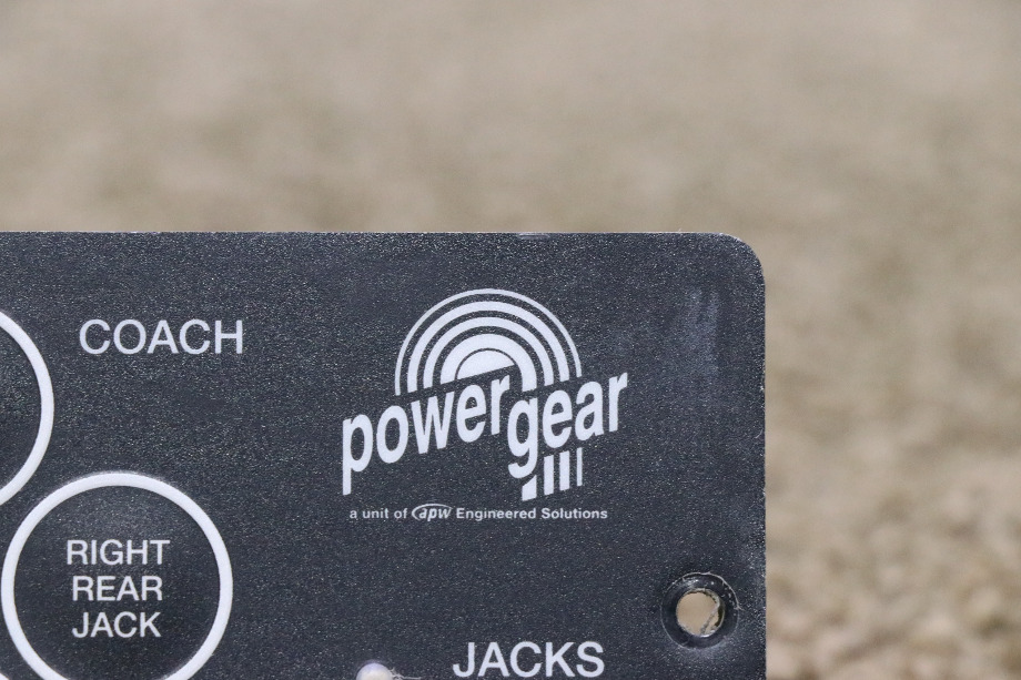 USED MOTORHOME POWER GEAR 500456 LEVELING CONTROLS TOUCH PAD FOR SALE RV Components 