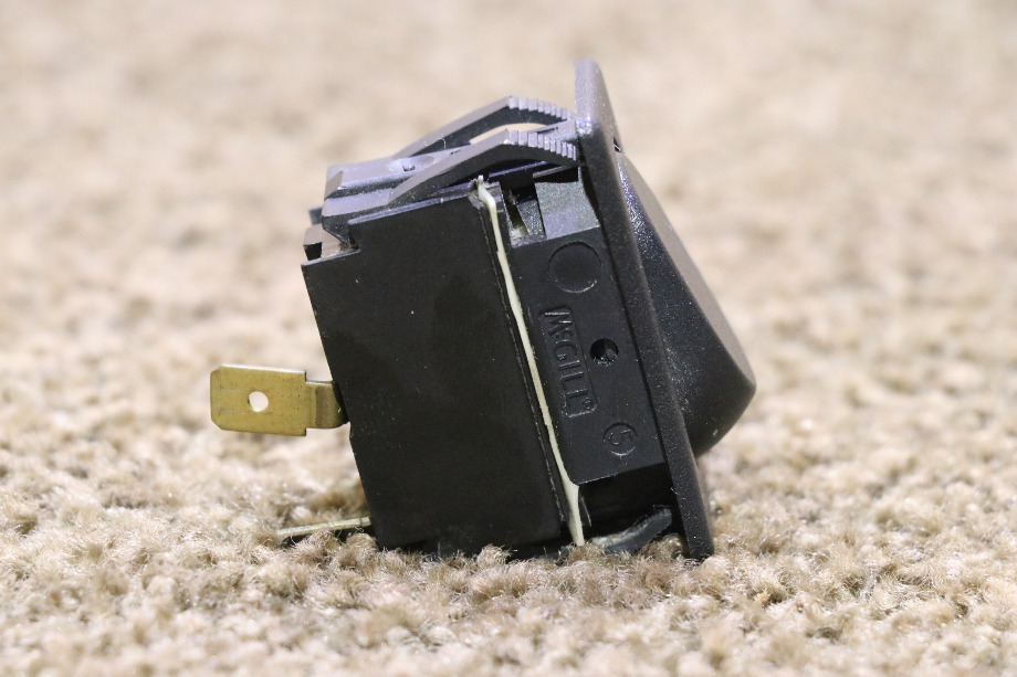 USED BLACK 0852-0113 ROCKER SWITCH MOTORHOME PARTS FOR SALE RV Components 