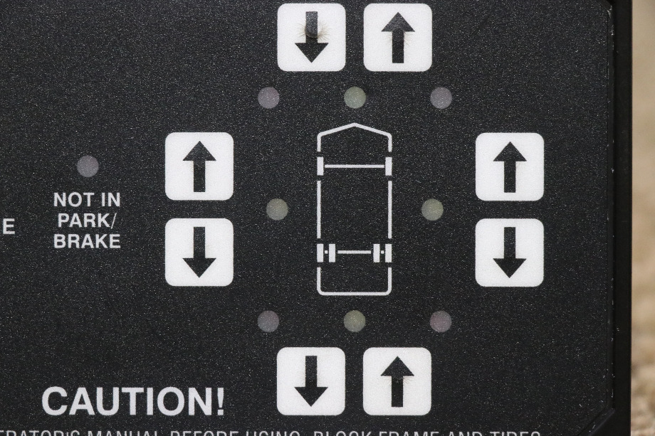 USED AP10055 HWH HYDRAULIC LEVELING TOUCH PAD RV PARTS FOR SALE RV Components 