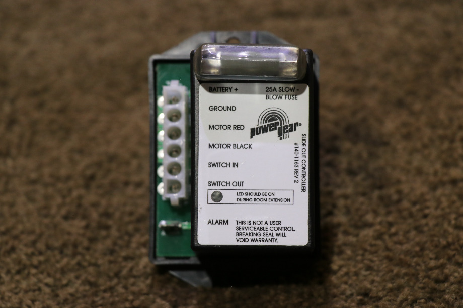 USED MOTORHOME POWER GEAR 140-1163 SLIDE OUT CONTROLLER FOR SALE RV Components 
