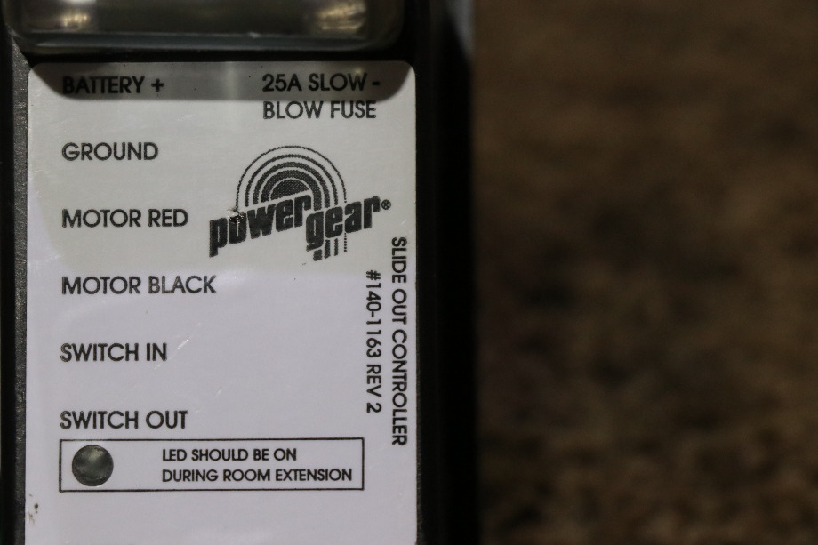 USED MOTORHOME POWER GEAR 140-1163 SLIDE OUT CONTROLLER FOR SALE RV Components 