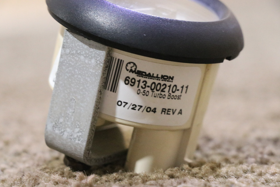 USED FREIGHTLINER 6913-00210-11 TURBO DASH GAUGE MOTORHOME PARTS FOR SALE RV Components 