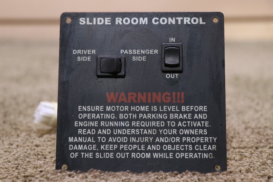 USED SLIDE ROOM CONTROL DOUBLE SWITCH PANEL RV/MOTORHOME FOR SALE RV Components 