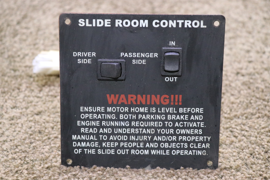 USED SLIDE ROOM CONTROL DOUBLE SWITCH PANEL RV/MOTORHOME FOR SALE RV Components 