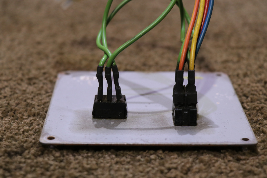 USED SLIDE ROOM CONTROL DOUBLE SWITCH PANEL RV/MOTORHOME FOR SALE RV Components 