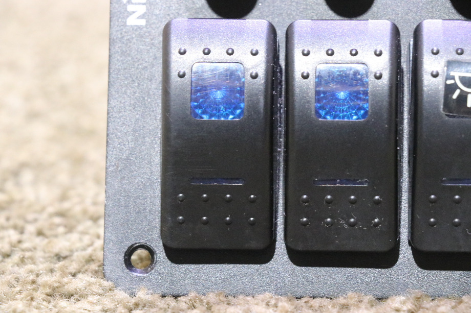USED RV NILIGHT DASH SWITCH PANEL FOR SALE RV Components 