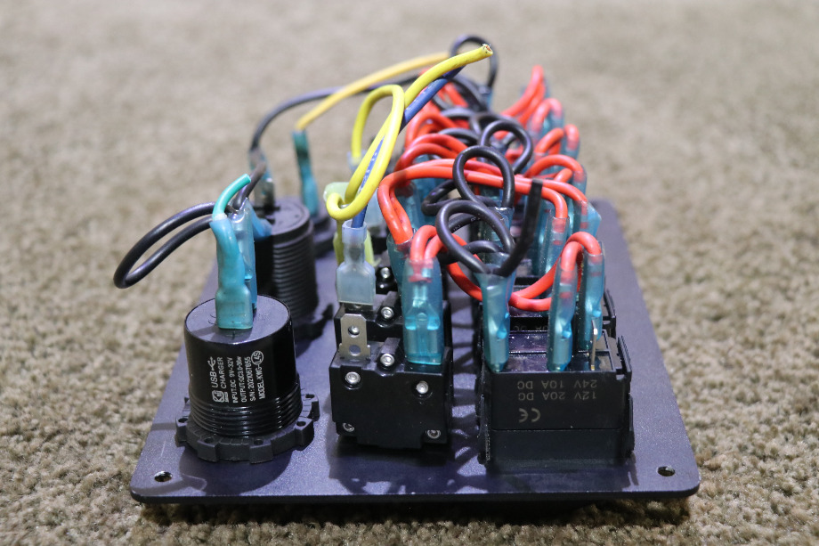 USED RV NILIGHT DASH SWITCH PANEL FOR SALE RV Components 