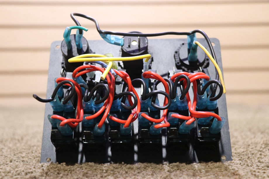 USED RV NILIGHT DASH SWITCH PANEL FOR SALE RV Components 