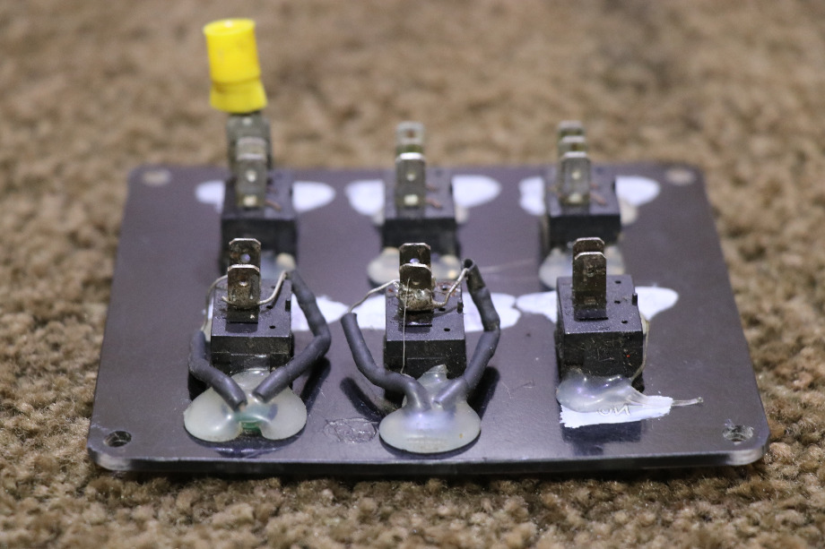 USED RV/MOTORHOME 6 SWITCH PANEL FOR SALE RV Components 