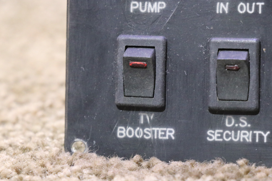 USED RV/MOTORHOME 6 SWITCH PANEL FOR SALE RV Components 