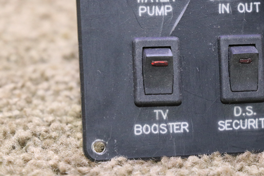 USED RV/MOTORHOME 6 SWITCH PANEL FOR SALE RV Components 