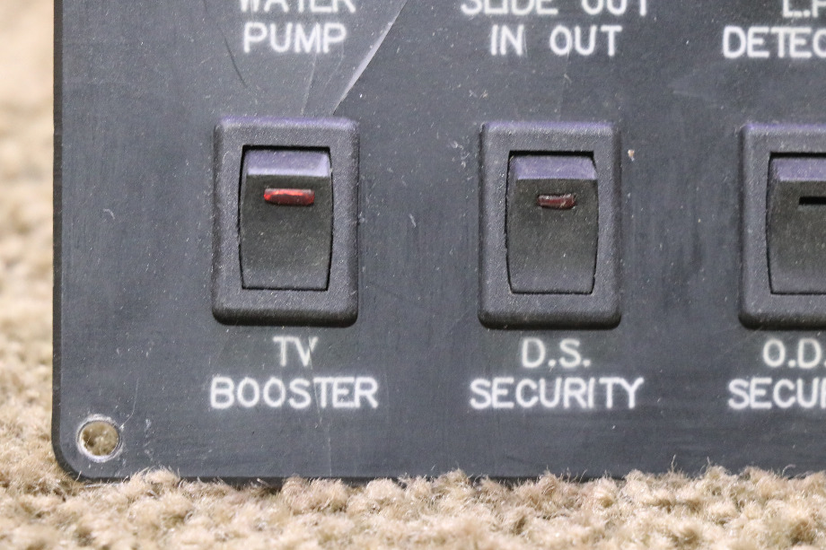 USED RV/MOTORHOME 6 SWITCH PANEL FOR SALE RV Components 