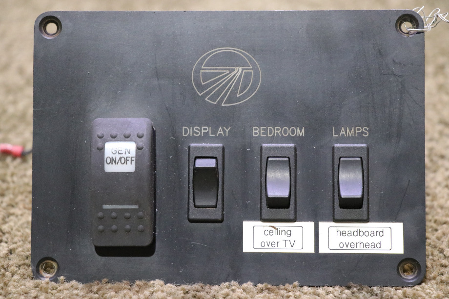 USED RV MONACO 4 SWITCH PANEL FOR SALE RV Components 