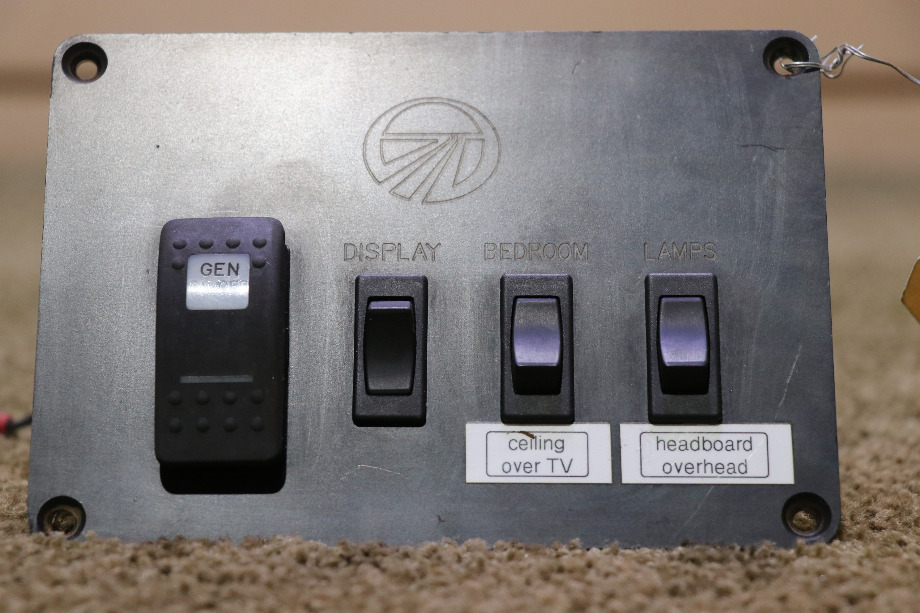 USED RV MONACO 4 SWITCH PANEL FOR SALE RV Components 