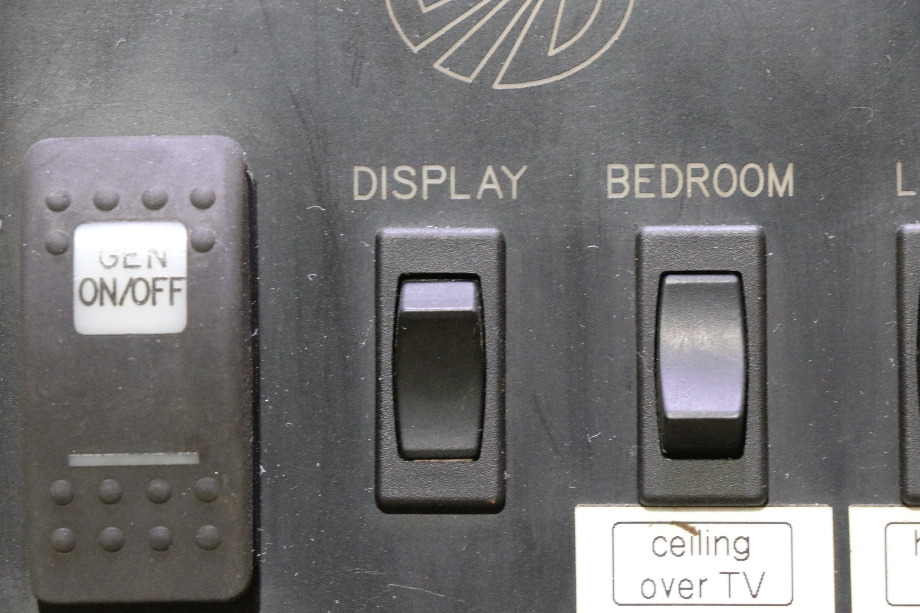 USED RV MONACO 4 SWITCH PANEL FOR SALE RV Components 