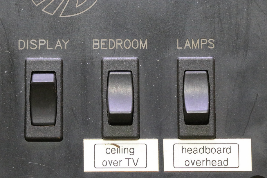 USED RV MONACO 4 SWITCH PANEL FOR SALE RV Components 