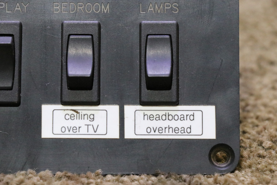 USED RV MONACO 4 SWITCH PANEL FOR SALE RV Components 