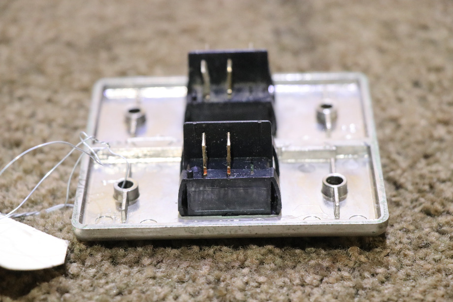 USED MOTORHOME INTERLOCKING DOUBLE SWITCH PANEL FOR SALE RV Components 