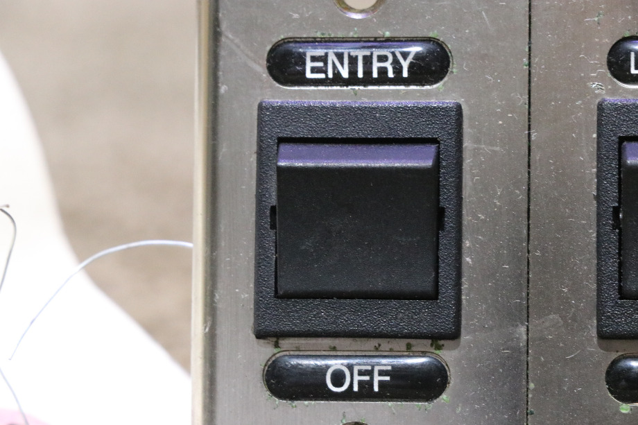 USED MOTORHOME INTERLOCKING DOUBLE SWITCH PANEL FOR SALE RV Components 