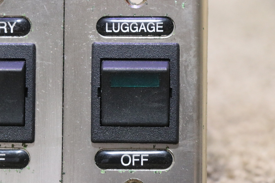 USED MOTORHOME INTERLOCKING DOUBLE SWITCH PANEL FOR SALE RV Components 