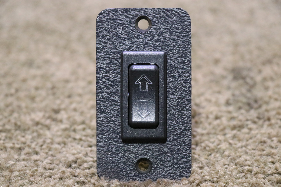 USED UP / DOWN BLACK SWITCH PANEL RV PARTS FOR SALE RV Components 