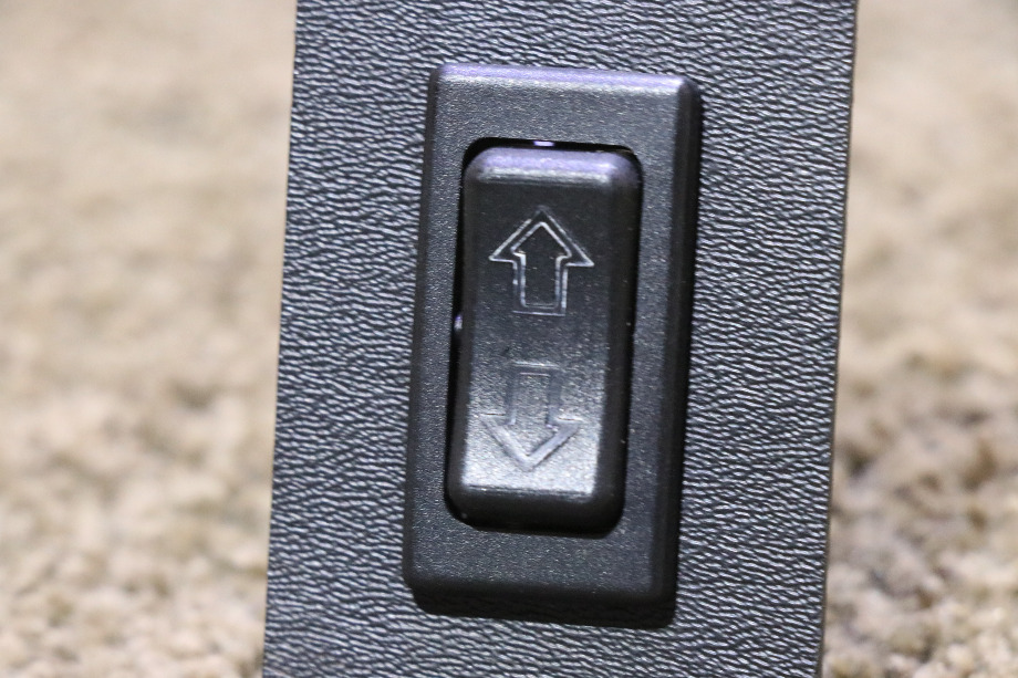USED UP / DOWN BLACK SWITCH PANEL RV PARTS FOR SALE RV Components 