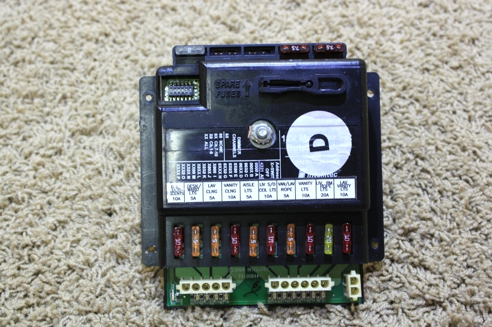 USED MOTORHOME INTELLITEC 12V MULTIPLEX FET OUTPUT MODULE 00-00844-120 FOR SALE RV Components 