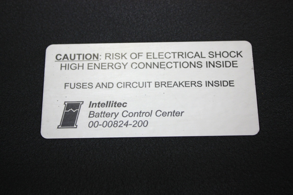 USED RV INTELLITEC BATTERY CONTROL CENTER 00-00824-200 FOR SALE RV Components 