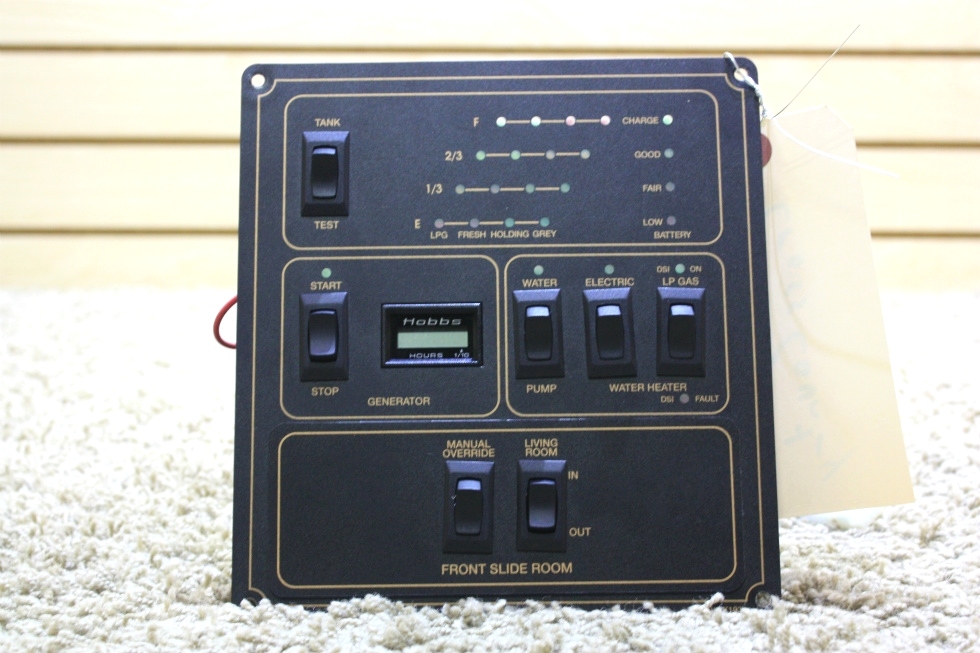 USED MOTORHOME TANK INDICATOR PANEL RV PARTS FOR SALE RV Components 