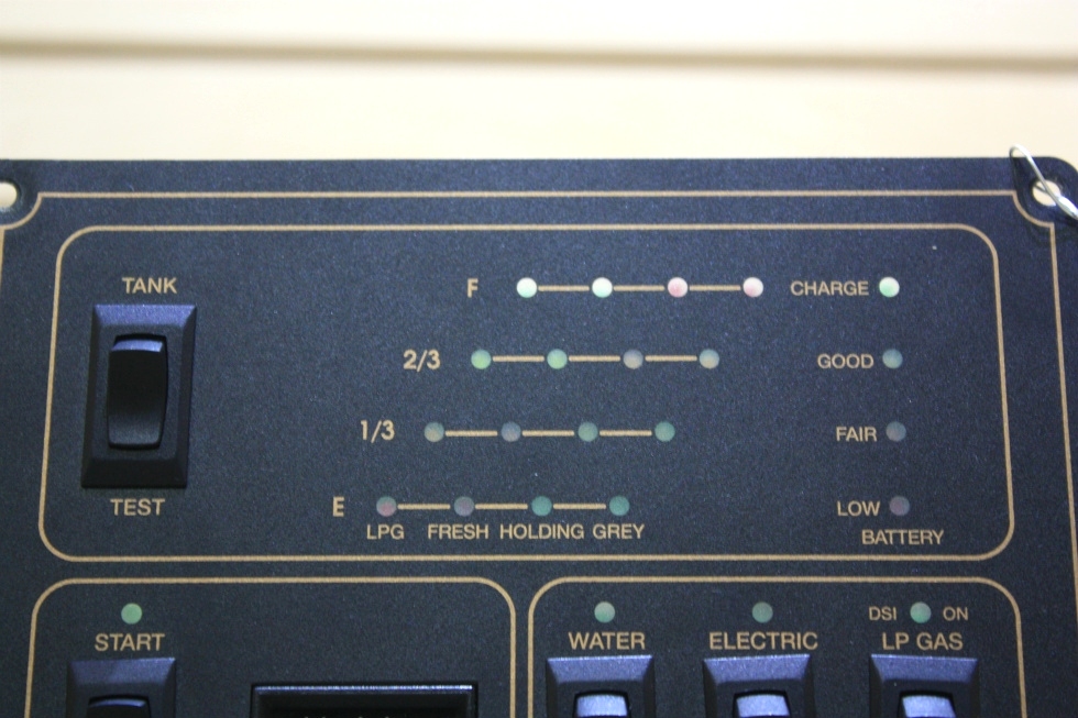 USED MOTORHOME TANK INDICATOR PANEL RV PARTS FOR SALE RV Components 