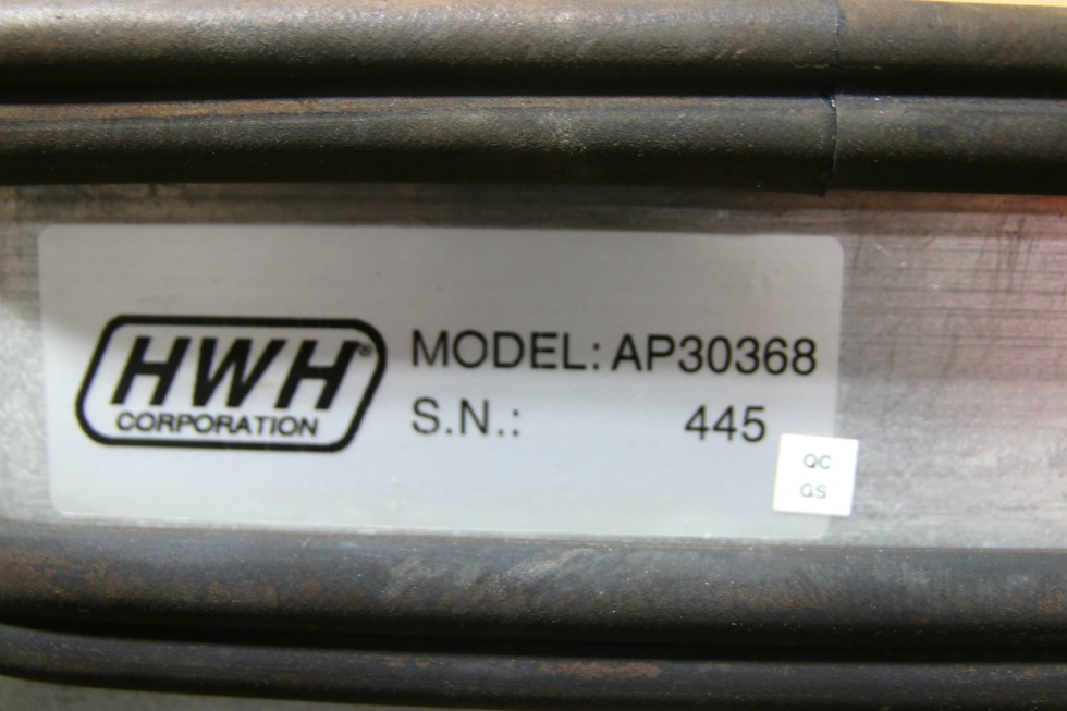 USED HWH CORP. RV CONTROL BOX PN: AP30368 SN: 445 RV Components 